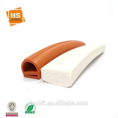 P shape extruded rubber seal strip made in China