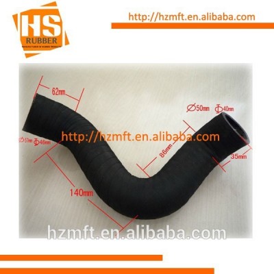 Customized S shape silicone radiator hose