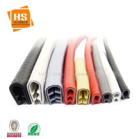 epdm edge trim rubber sealing strip for sheet metal window